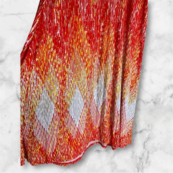 Lane Bryant colorful stretchy maxi skirt sz 22/24 euc, 013 - Picture 2 of 2